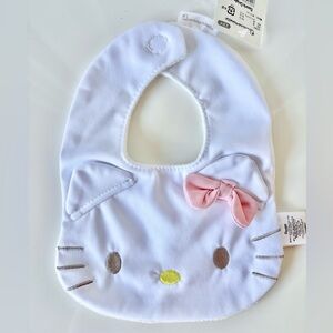 Sanrio Baby x Questinaminette Hello Kitty Baby Bib NWT Japan Exclusive